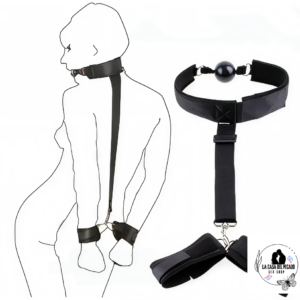 Collar con Mordaza y Esposas